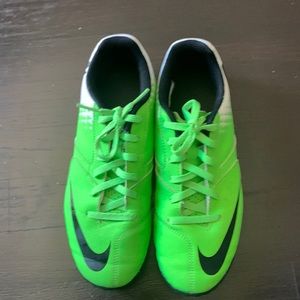 Green nike cleats